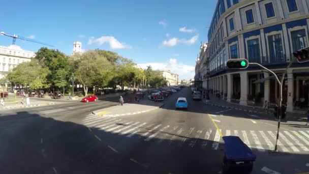 아바나, 쿠바에서 운전 — 비디오