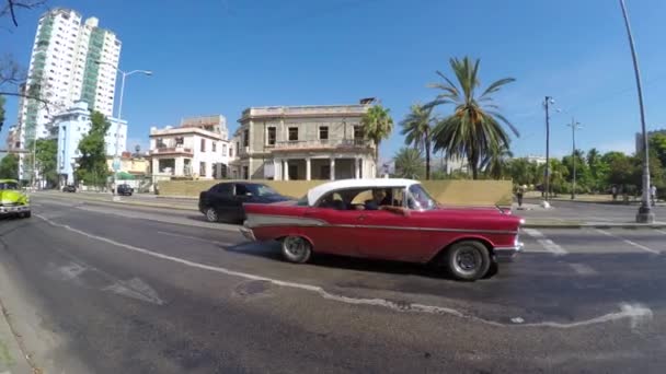 Rues en Vieille Havane, Cuba — Video