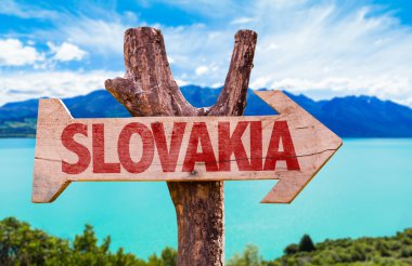 Slovakya ahşap işareti