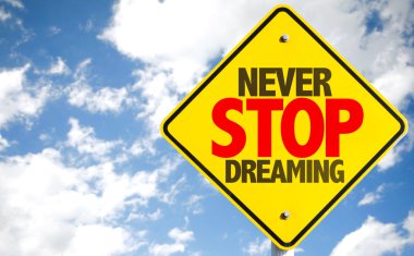 Asla durdurmak hayal işareti