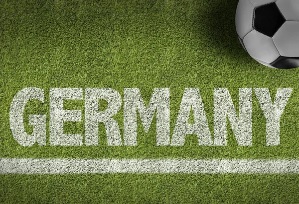 Germania parola con Ball — Foto Stock