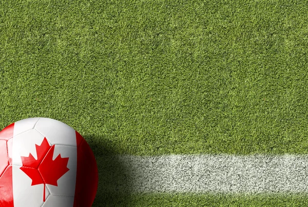 Kanada Flagge auf Ball — Stockfoto