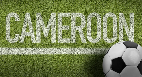 Kamerun szó labdát — Stock Fotó
