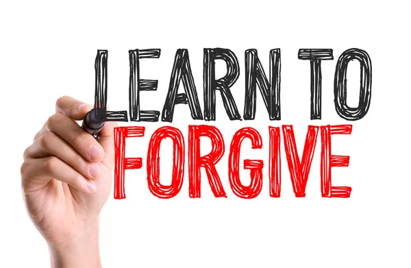 Hand with marker writing text — Stock Photo, Image