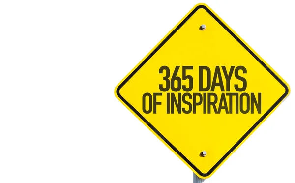 365 Días de Inspiración signo —  Fotos de Stock