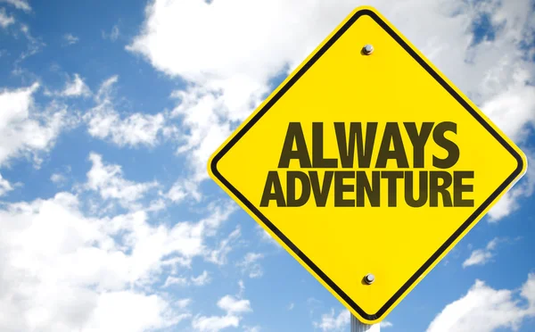 Always Adventure sign — Stock Photo, Image