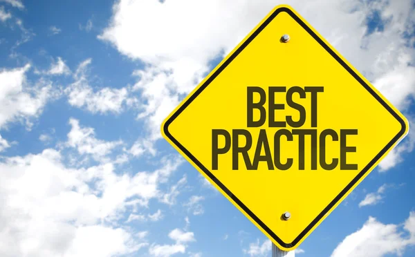 Best Practice sign — Stock Photo, Image