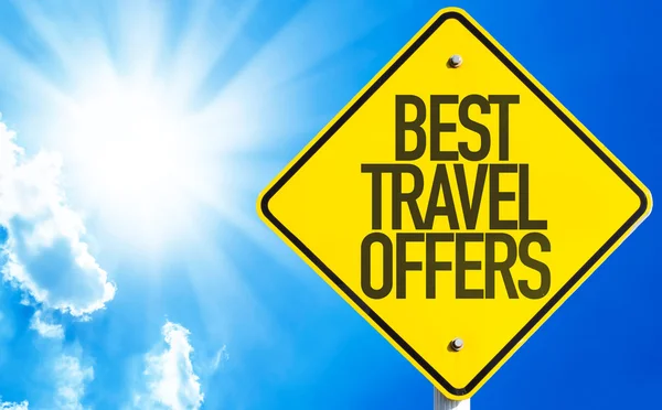 Best Travel Offers sign — Stock Photo, Image