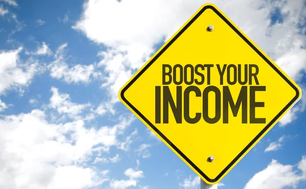 Boost Your Income sign — Stock Photo, Image