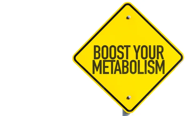 Boost Your metabolizma işareti — Stok fotoğraf