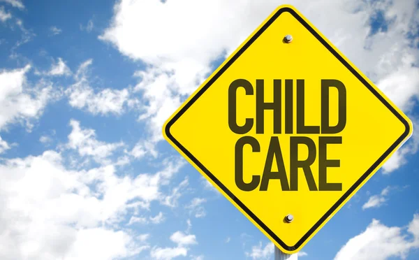 Child Care sign — Stock Photo, Image