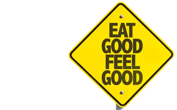 Essen gutes Gefühl gutes Zeichen — Stockfoto