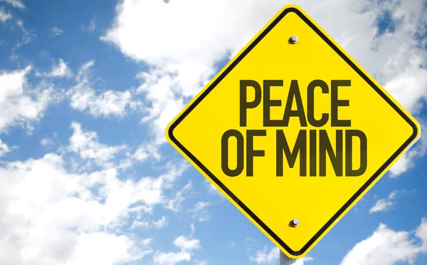 Signo de Paz Mental — Foto de Stock