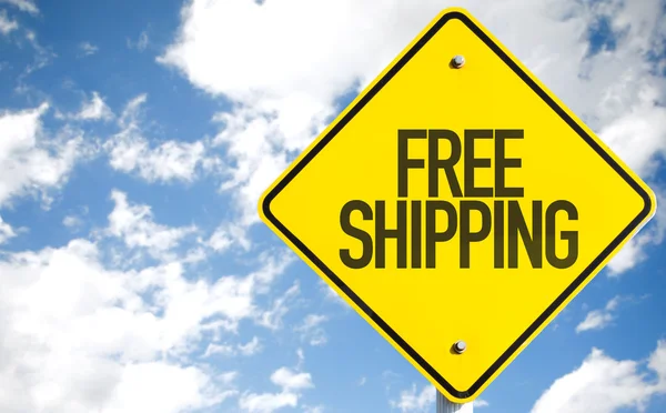 Free Shipping sign — Stock Photo, Image