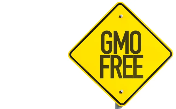 Signo livre de OGM — Fotografia de Stock