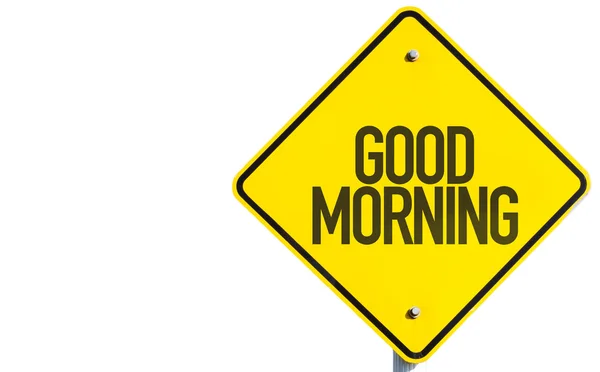 Good Morning sign — Stock Photo, Image