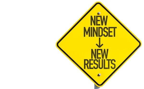 New Mindset - Nouveau signe de résultats — Photo