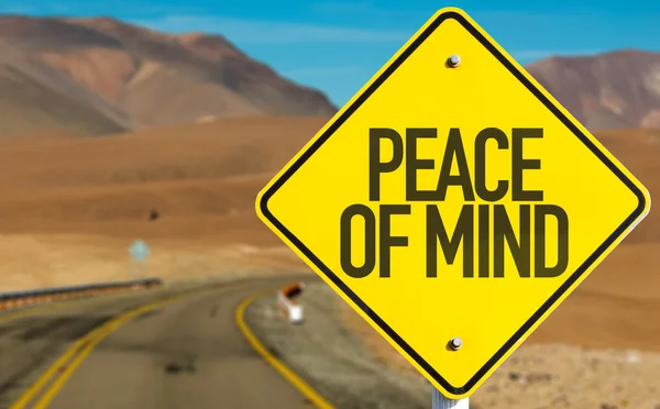 Barış zihin işareti — Stok fotoğraf