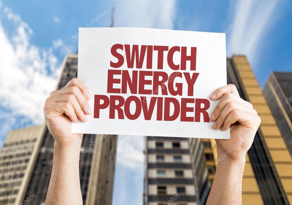 Switch Energy Provider placard