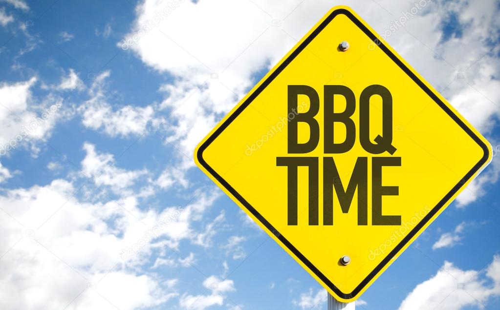 BBQ Time sign