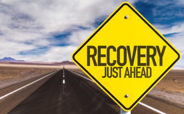 Recovery Just Ahead sign clipart