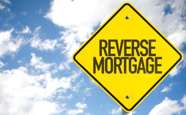 Reverse Mortgage sign clipart
