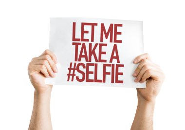 Beni götür Selfie afişini izin
