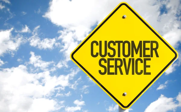 Customer Service sign — Stock Photo, Image