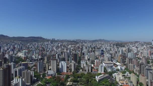 Skyline van Belo Horizonte — Stockvideo