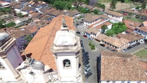 Igreja Matriz de Santa Efigenia церква — стокове відео