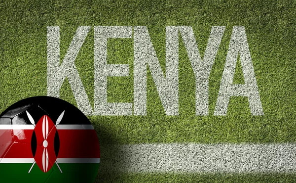 Kenya Ball im Feld — Stockfoto