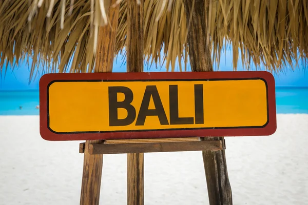 Bali signo de texto — Foto de Stock