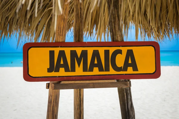 Jamaica text sign — Stock Photo, Image