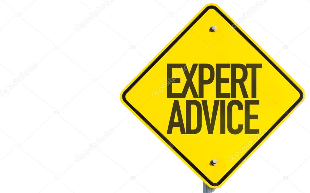 Expert Advice sign