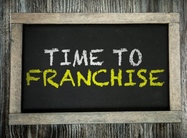 Franchise zamanında yazı tahtası
