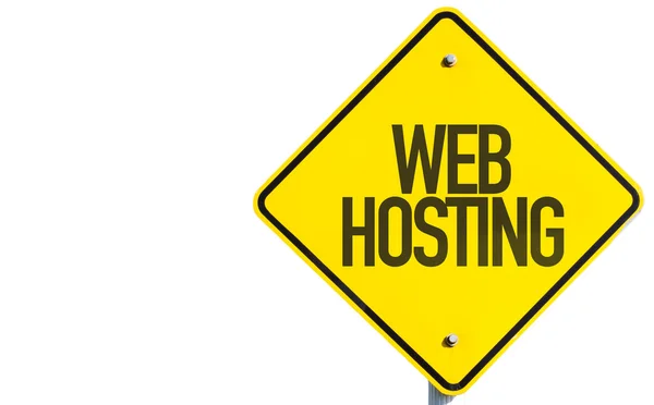 Web işareti hosting — Stok fotoğraf