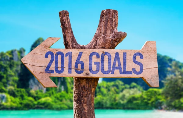 Ziele für 2016 — Stockfoto