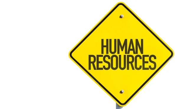 Humans Resources sign — Stock Photo, Image