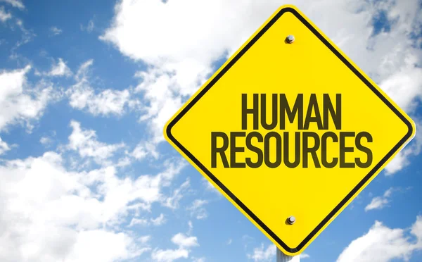 Human Resources sign — Stock Photo, Image