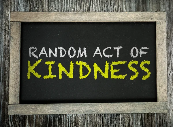 Losowe Act of Kindness na tablicy — Zdjęcie stockowe