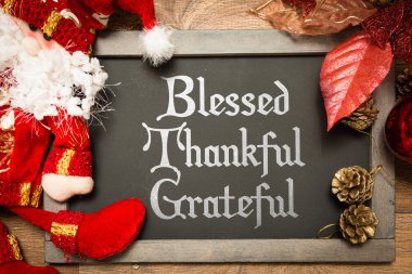 Metin ile Noel yazı tahtası