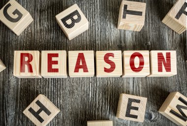 Metin ile ahşap bloklar