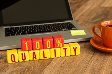 100 kalite küpleri yazılı