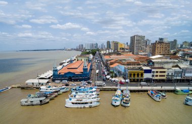 Belem limanda yapmak Para, Brezilya