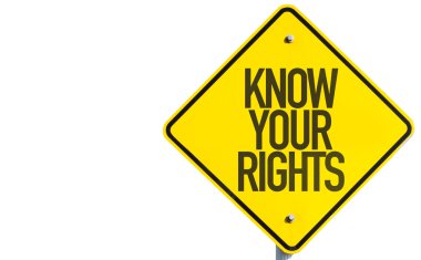 Your hakları işareti biliyorum