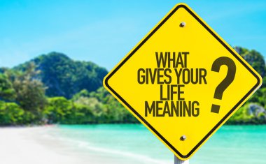 Hayatına anlam veren ne? işareti