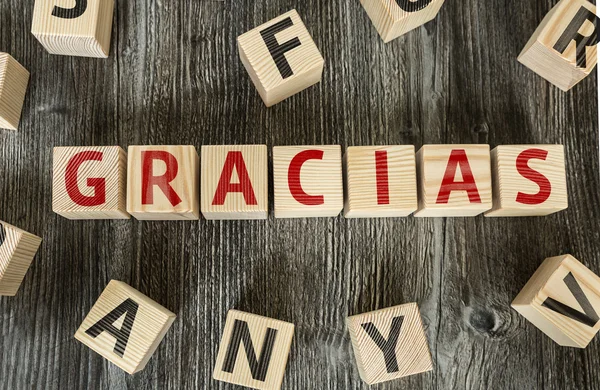 Wooden Blocks with the text — Stock Photo, Image