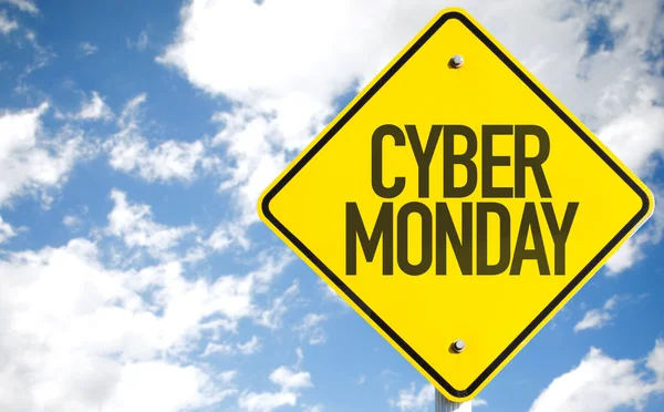 Cyber-Monday-Zeichen — Stockfoto