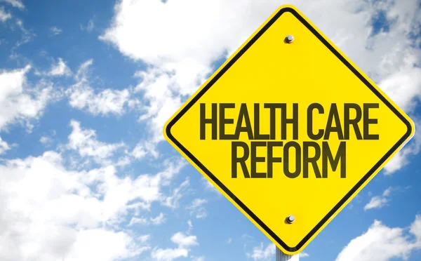 Health Care Reform sign — Stock Photo, Image