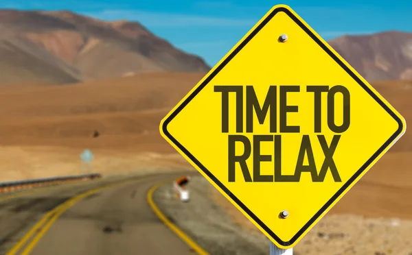 Time to Relax sign — Stock Photo, Image